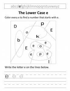 Download the lower case c worksheet