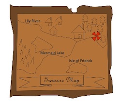 A treasure map