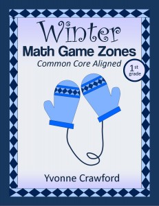 Winter Common Core Math Centers for First Grade