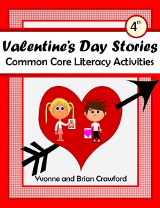 Valentine's Day Common Core Literacy Activities for Fourth Grade