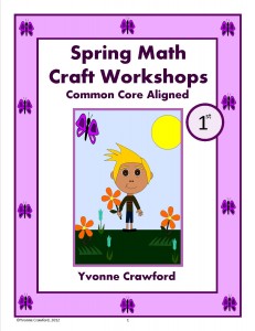 Spring Math Craft Centers for First Grade