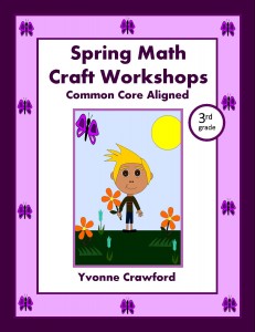 Spring Math Craft Centers for Third Grade