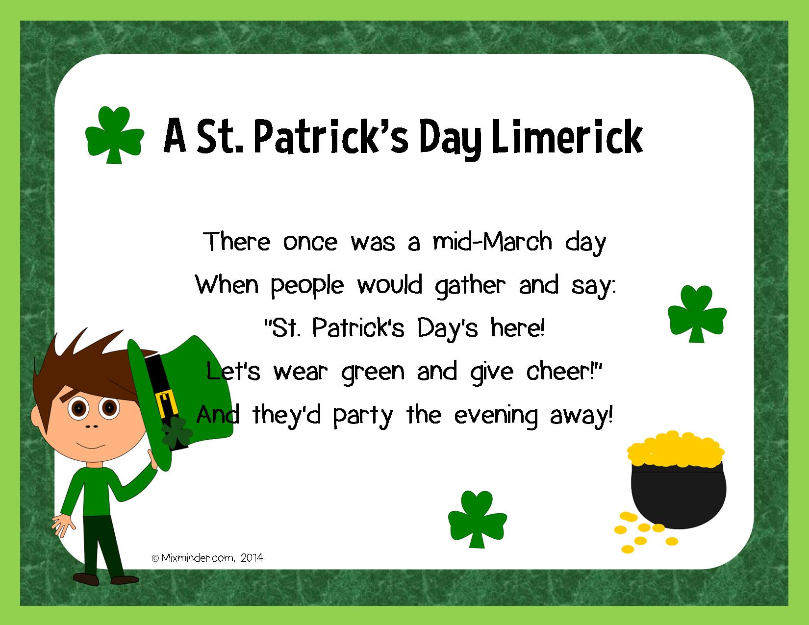 A Limerick for St. Patrick’s Day