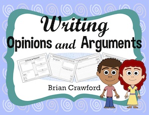 Writing Opinions and Arguments Common Core worksheets