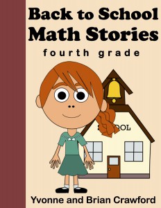 Back to School Math Stories - Fourth Grade