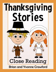 Thanksgiving Reading Passages - Close Reading