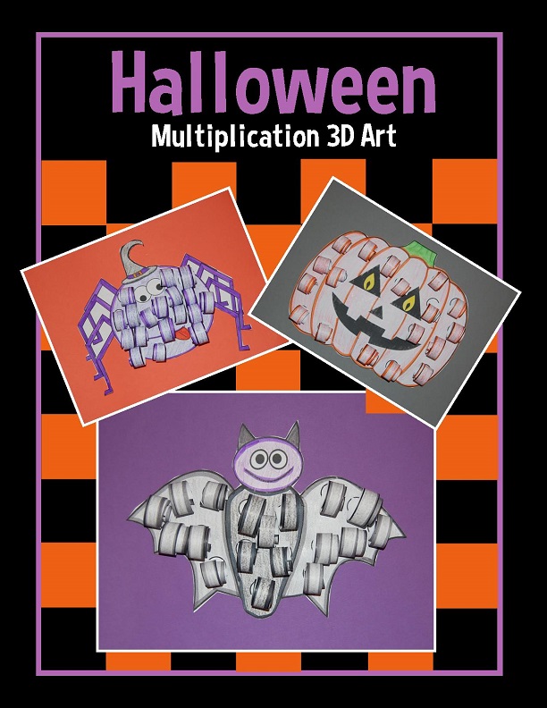 Halloween multiplication  art picture 1