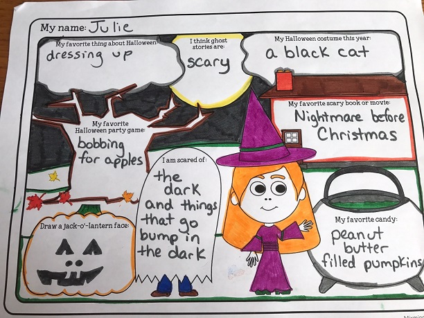 Promoting Halloween Writing