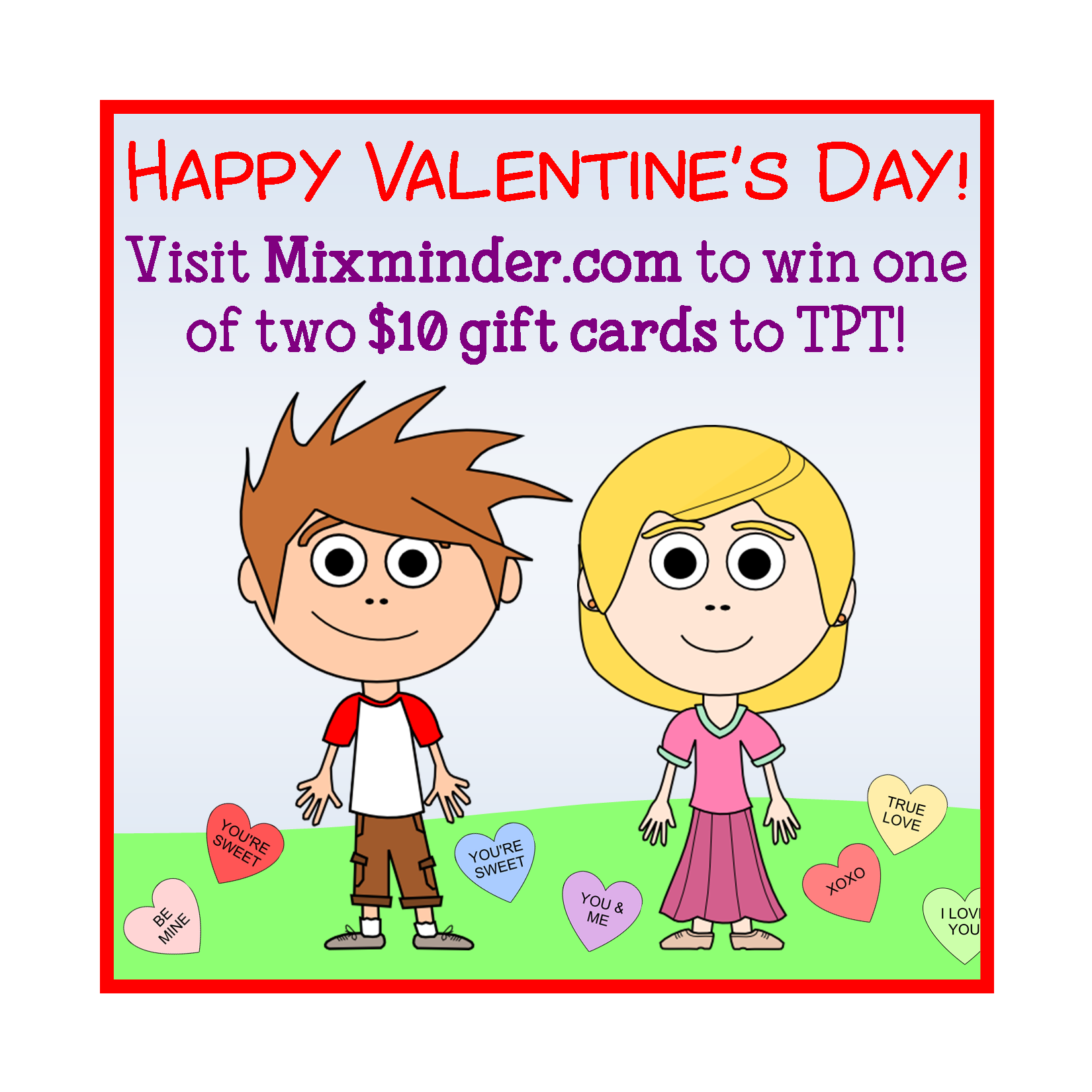 Valentine’s Day Gift Card Giveaway