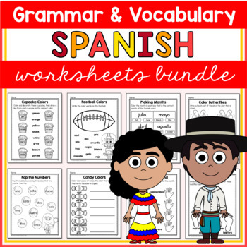 learning spanish worksheets